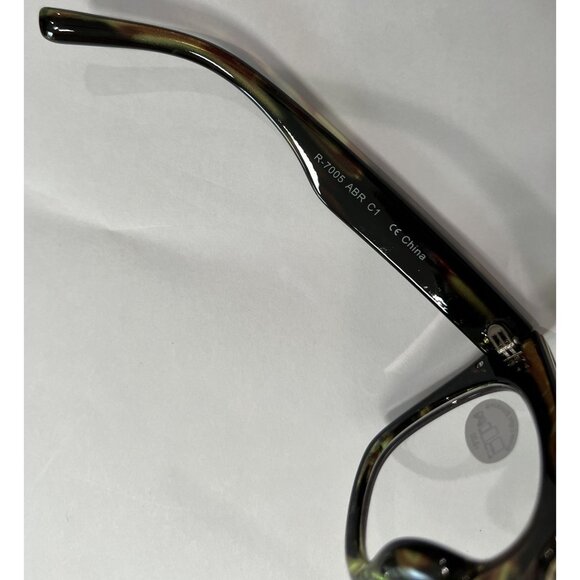 Ryan Simkhai Eyeshop Trissi Blue Light Glasses in Green - Picture 4 of 4